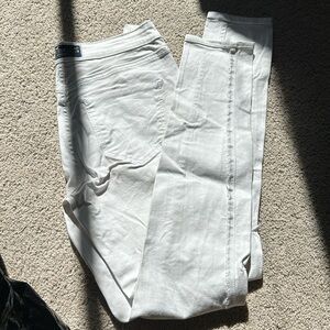 Hollister white jeans